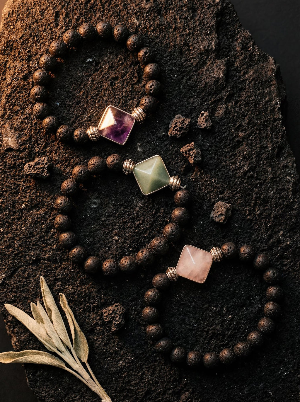 aligned path pyramid bracelet-2-Noor For You - aware, sustainable gifting brand focused on natural materials and thoughtful living