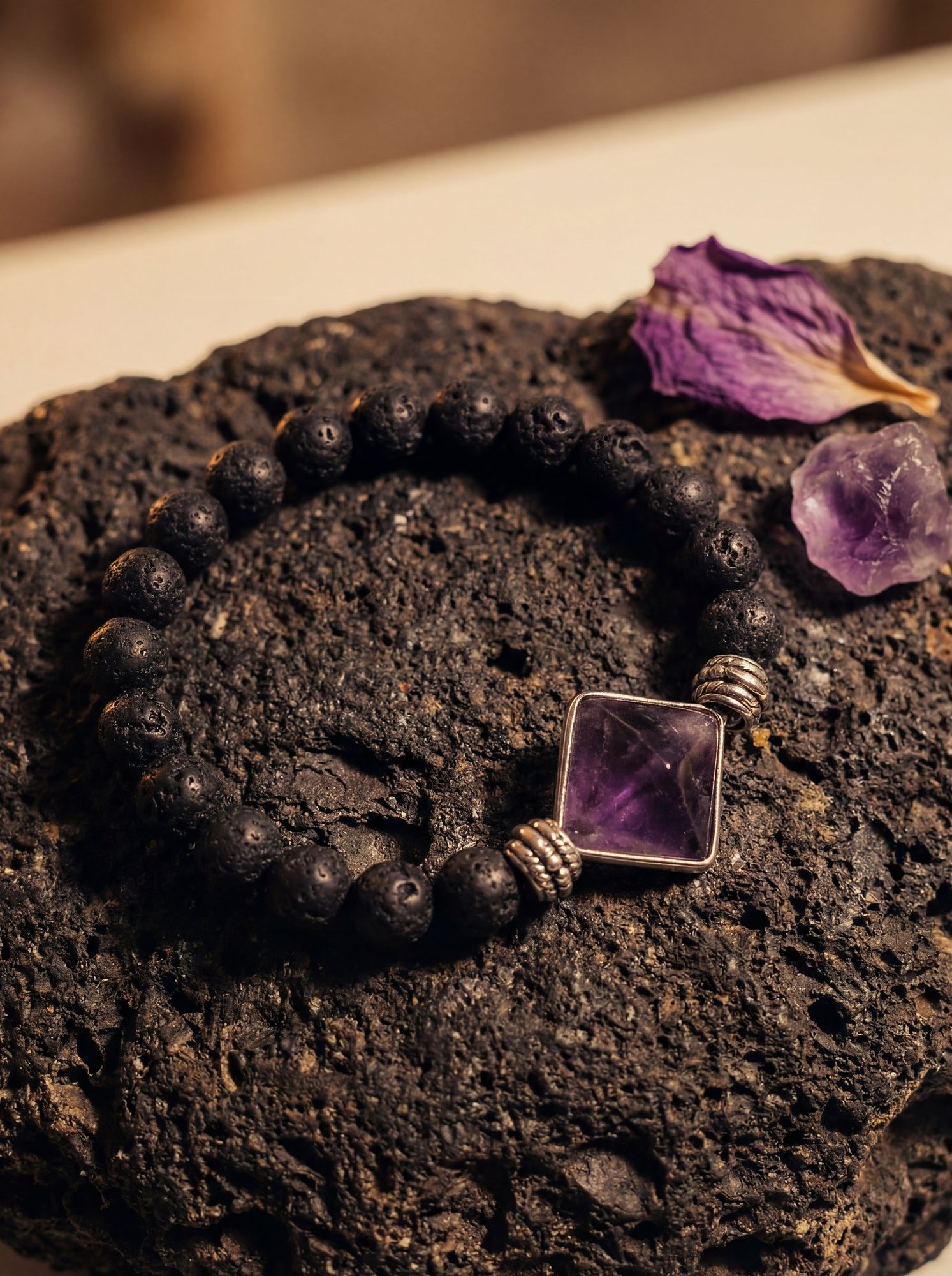 aligned path pyramid bracelet-3-Noor For You - aware, sustainable gifting brand focused on natural materials and thoughtful living