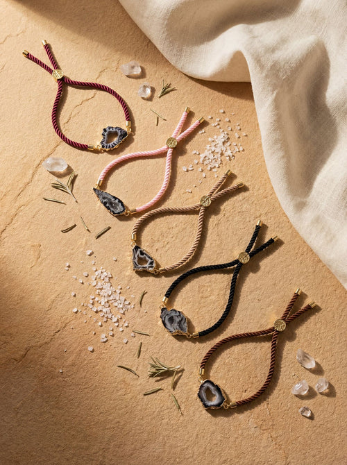 earth whisper agate bracelet-2-Noor For You - aware, sustainable gifting brand focused on natural materials and thoughtful living