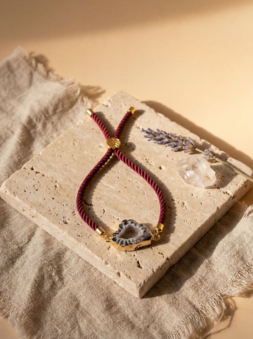 earth whisper agate bracelet-6-Noor For You - aware, sustainable gifting brand focused on natural materials and thoughtful living