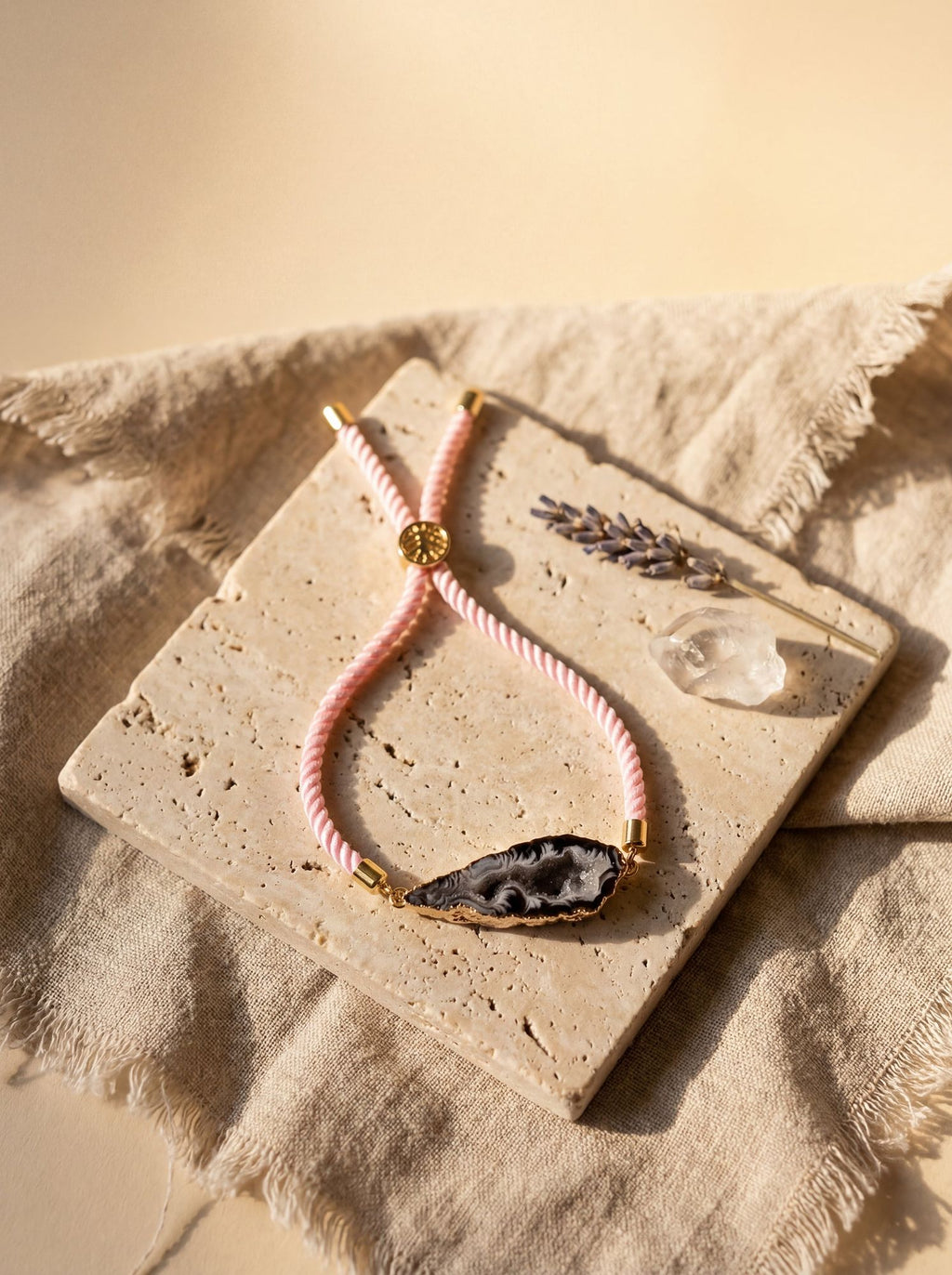 earth whisper agate bracelet-7-Noor For You - aware, sustainable gifting brand focused on natural materials and thoughtful living