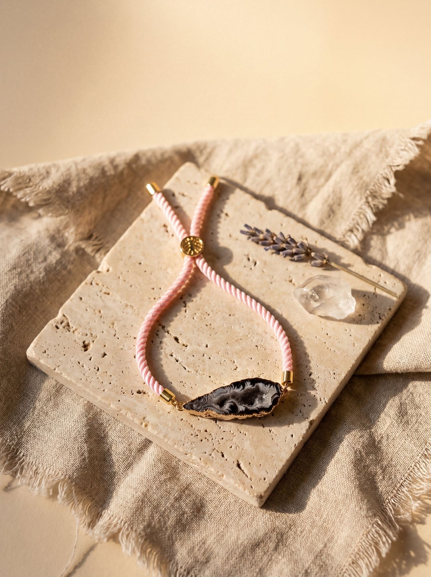 earth whisper agate bracelet-7-Noor For You - aware, sustainable gifting brand focused on natural materials and thoughtful living