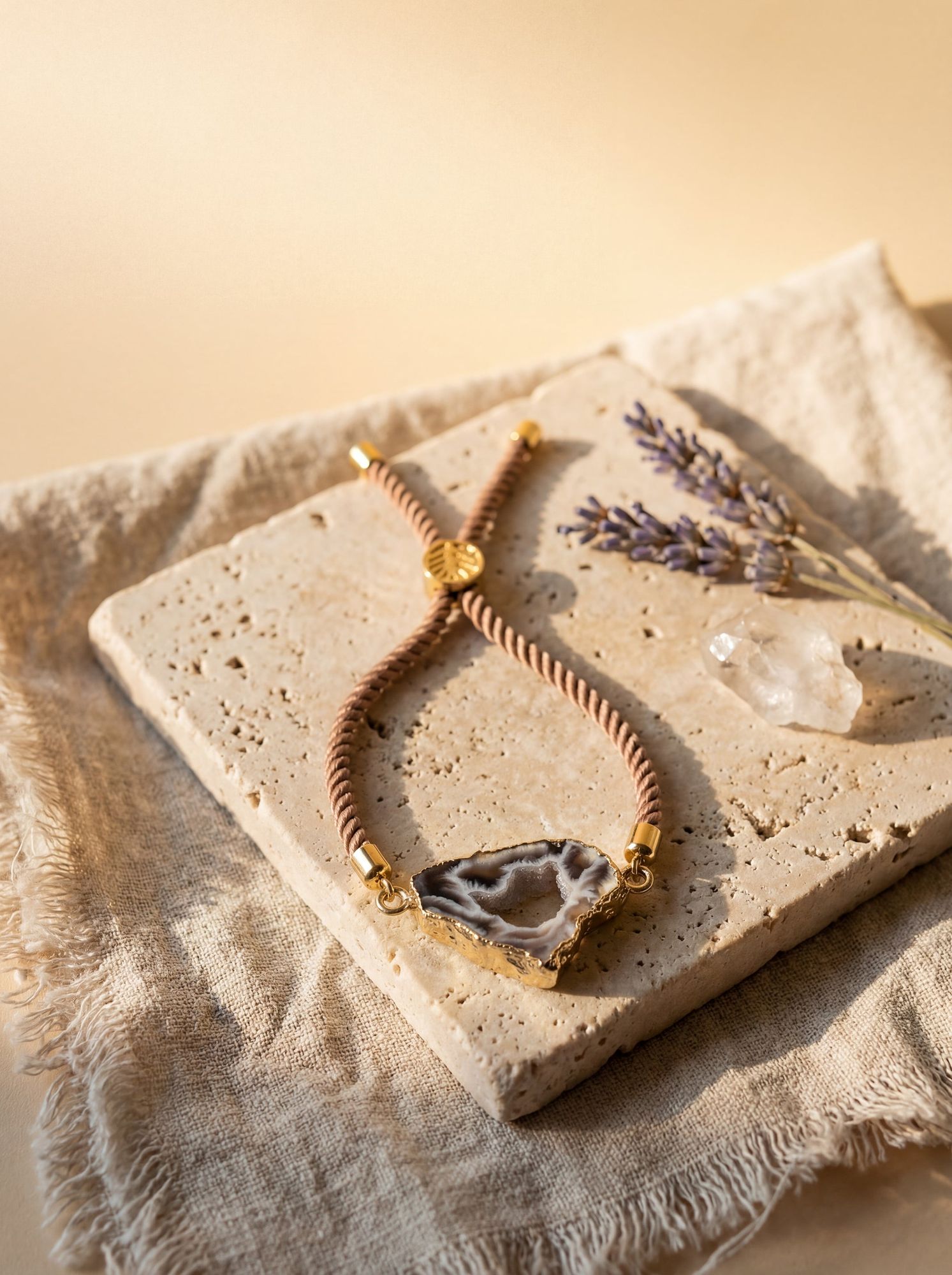 earth whisper agate bracelet-8-Noor For You - aware, sustainable gifting brand focused on natural materials and thoughtful living