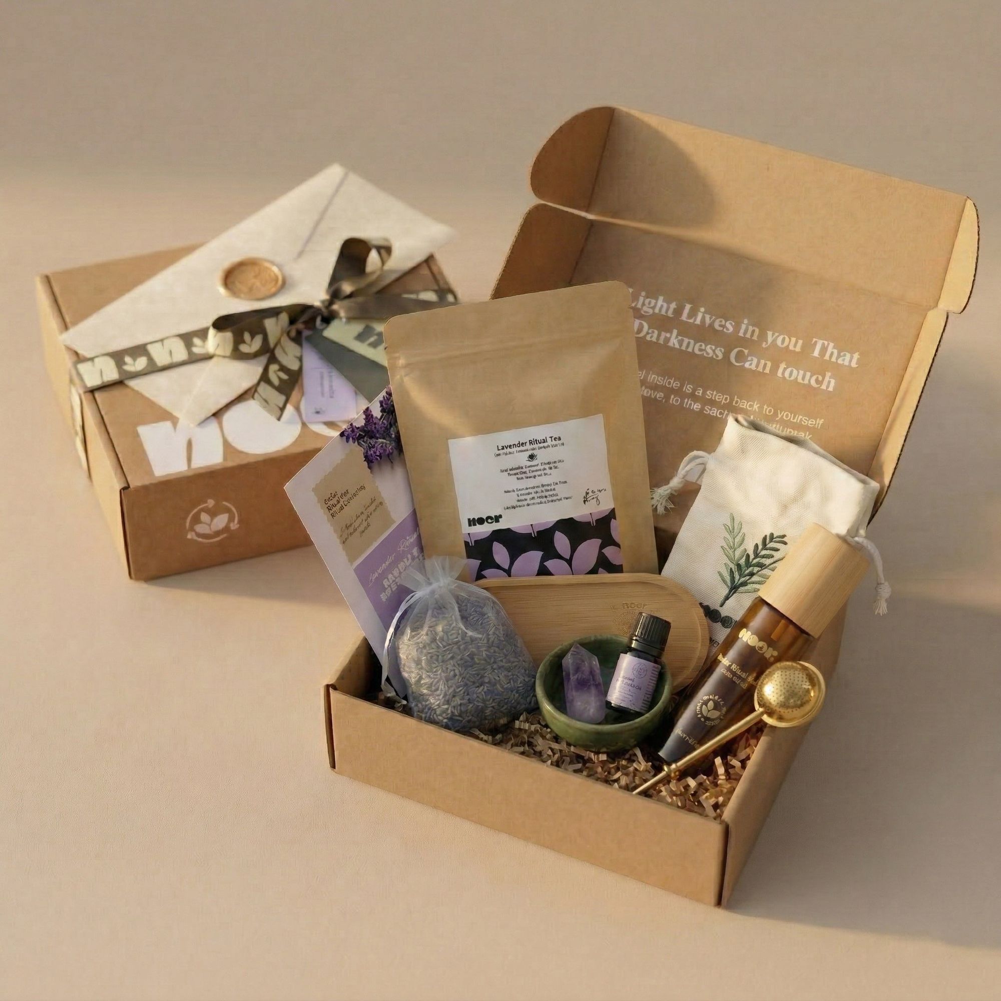 lavender calm & restore ritual box-2-Noor For You - aware, sustainable gifting brand focused on natural materials and thoughtful living