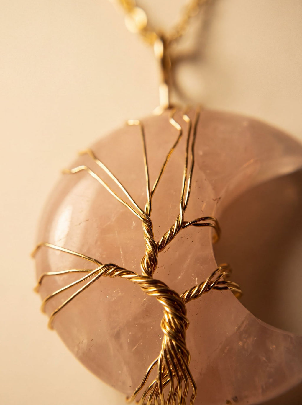moon clarity necklace-11-Noor For You - aware, sustainable gifting brand focused on natural materials and thoughtful living