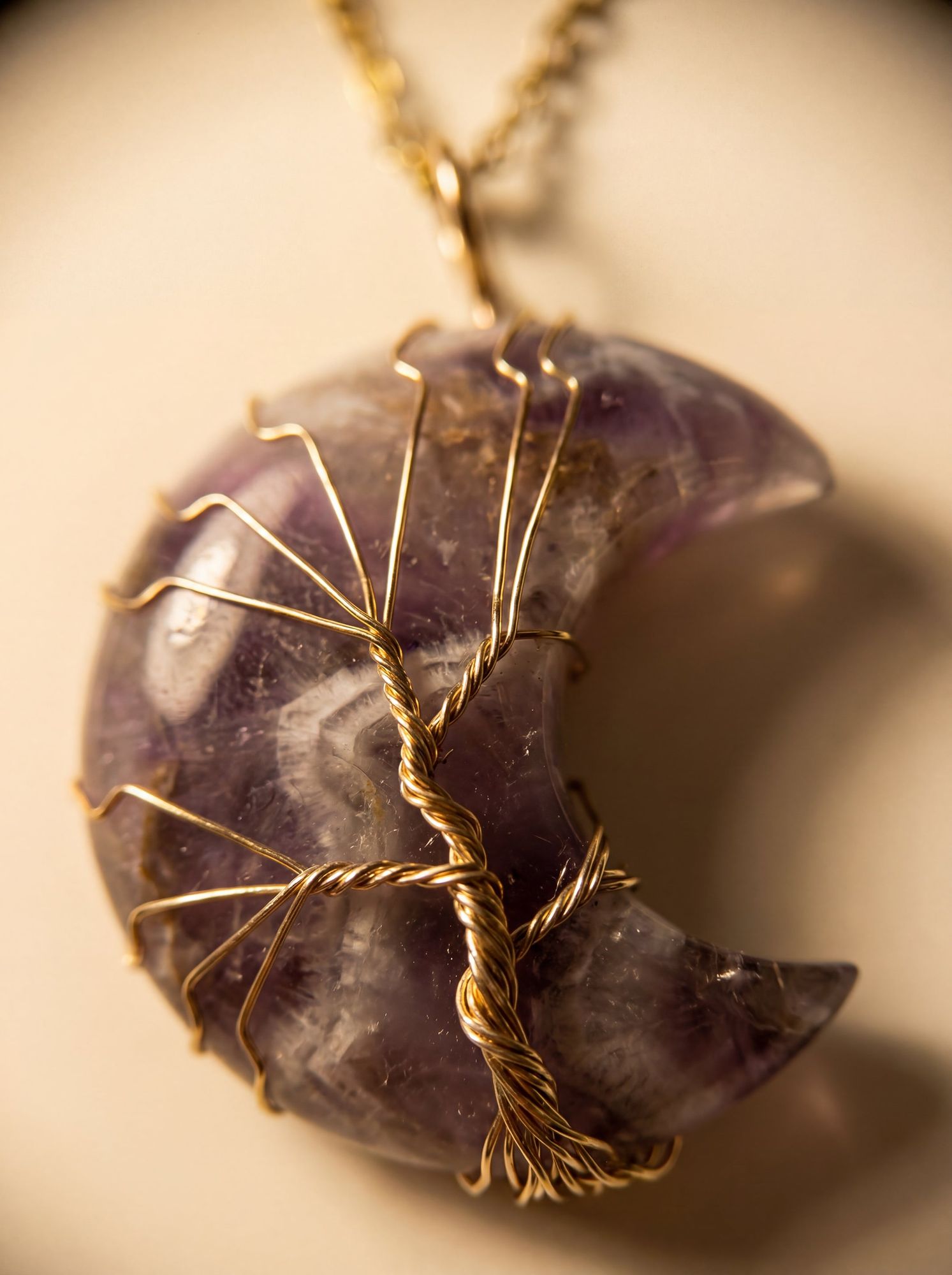 moon clarity necklace-9-Noor For You - aware, sustainable gifting brand focused on natural materials and thoughtful living