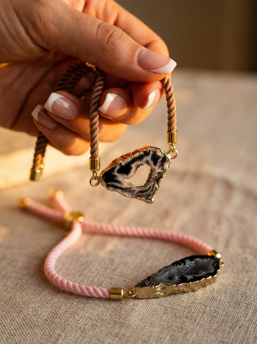 Earth Whisper Agate Bracelet