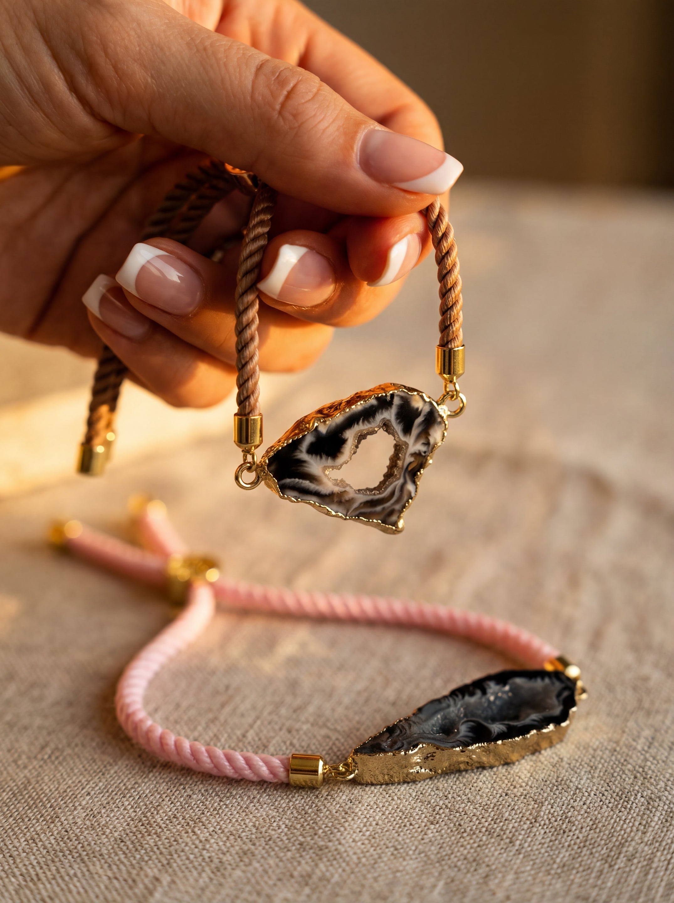 Earth Whisper Agate Bracelet