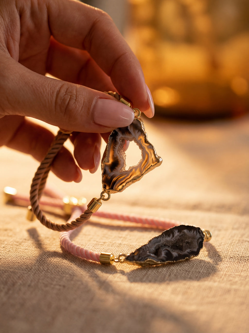 Earth Whisper Agate Bracelet