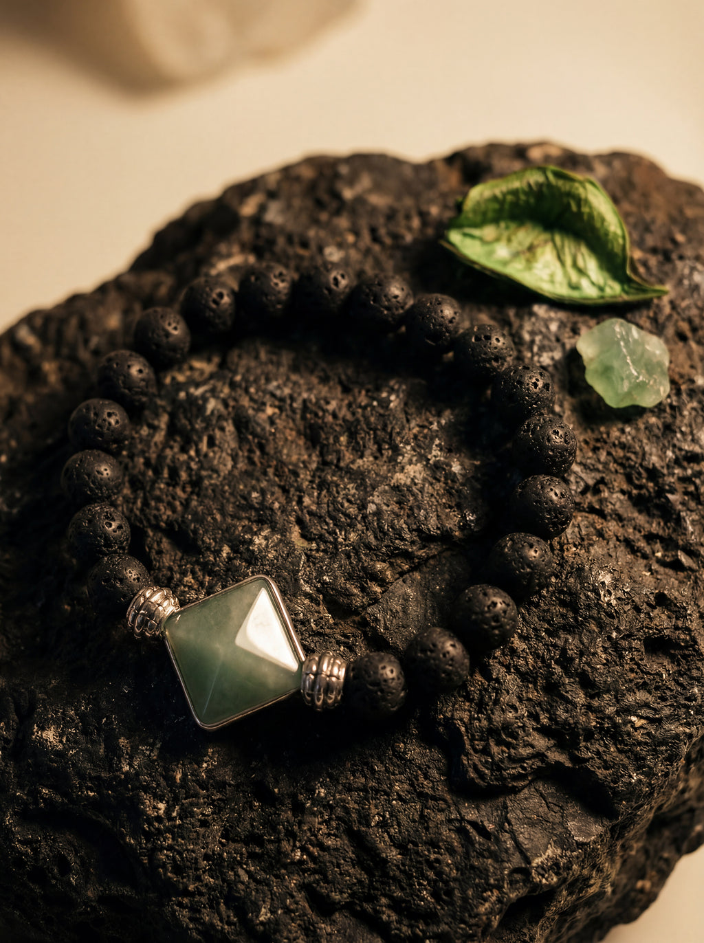 Aligned Path Pyramid Bracelet