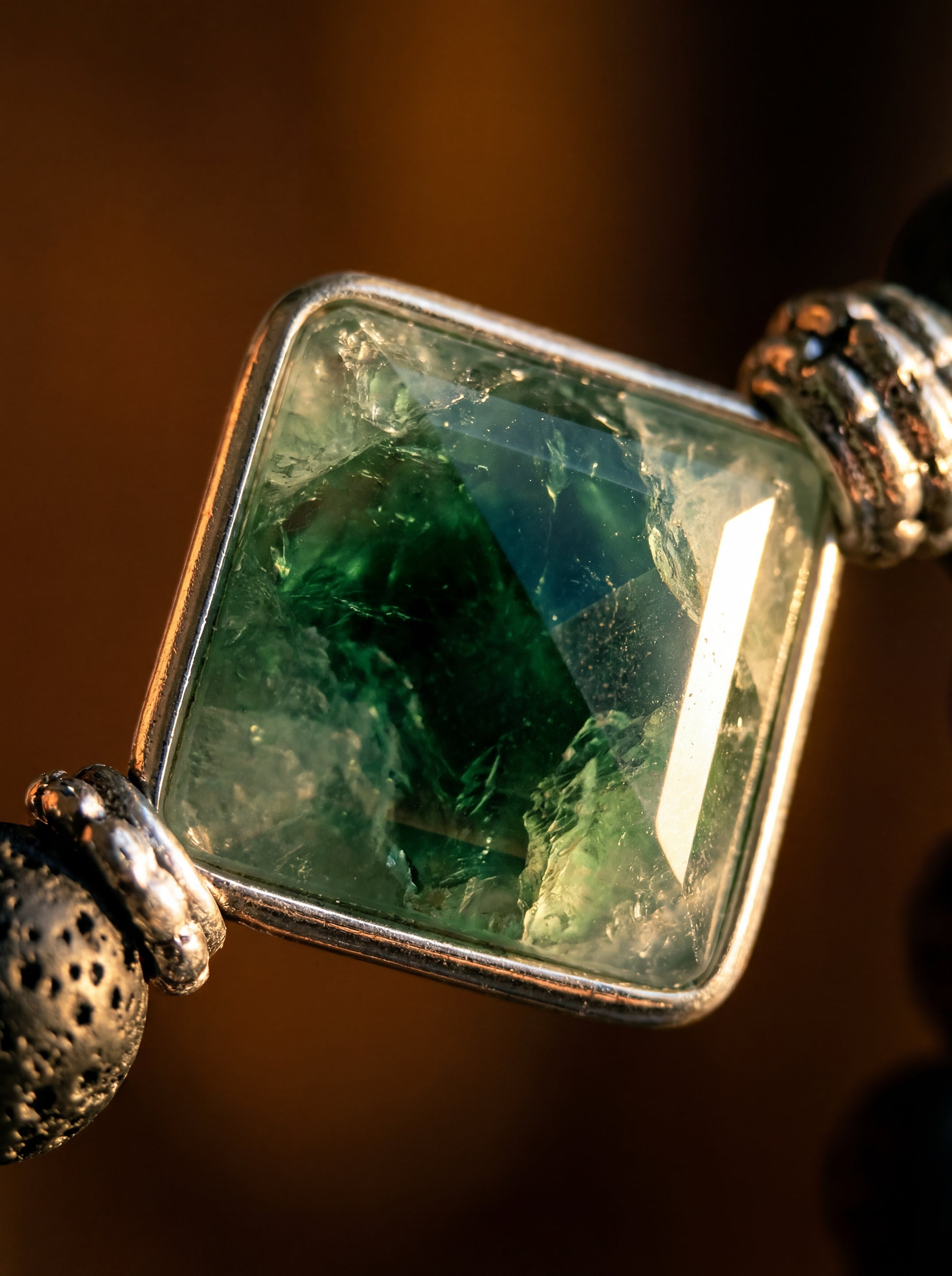Aligned Path Pyramid Bracelet