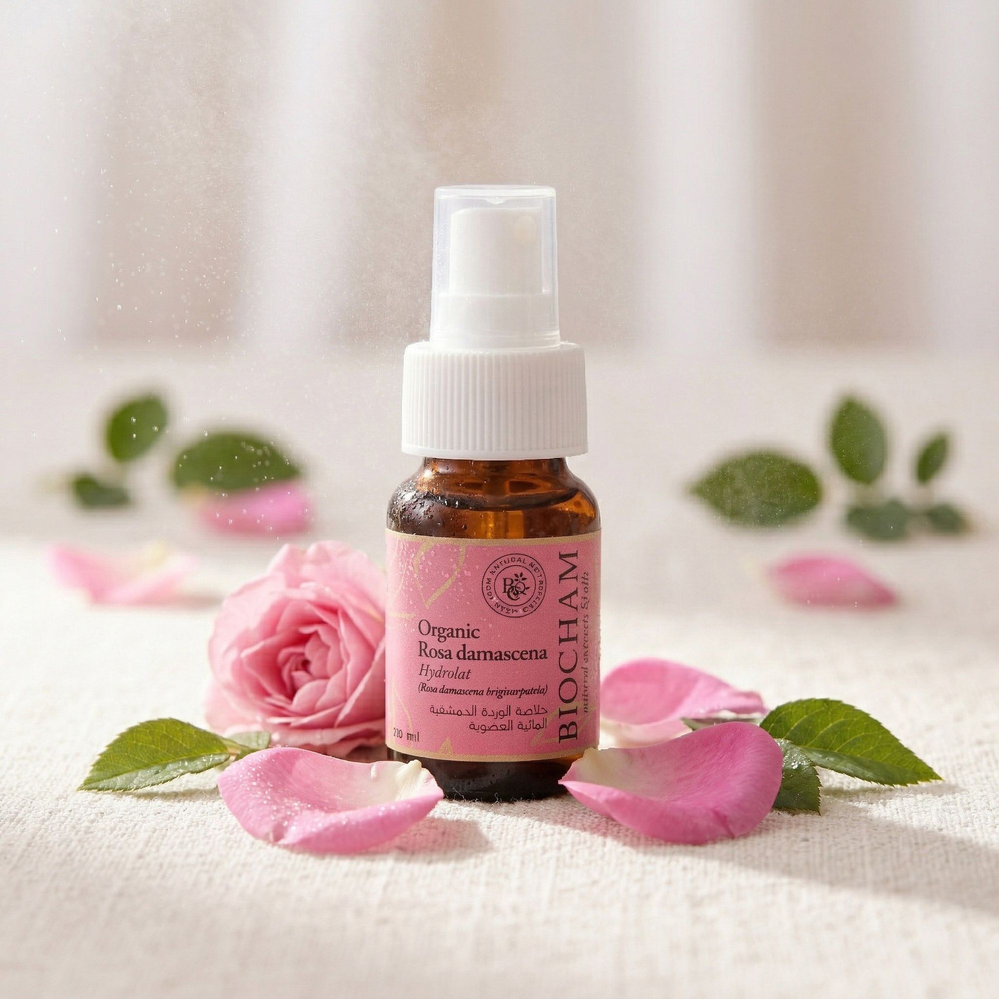 organic rosa damascena hydrolat-1-Noor For You - aware, sustainable gifting brand focused on natural materials and thoughtful living