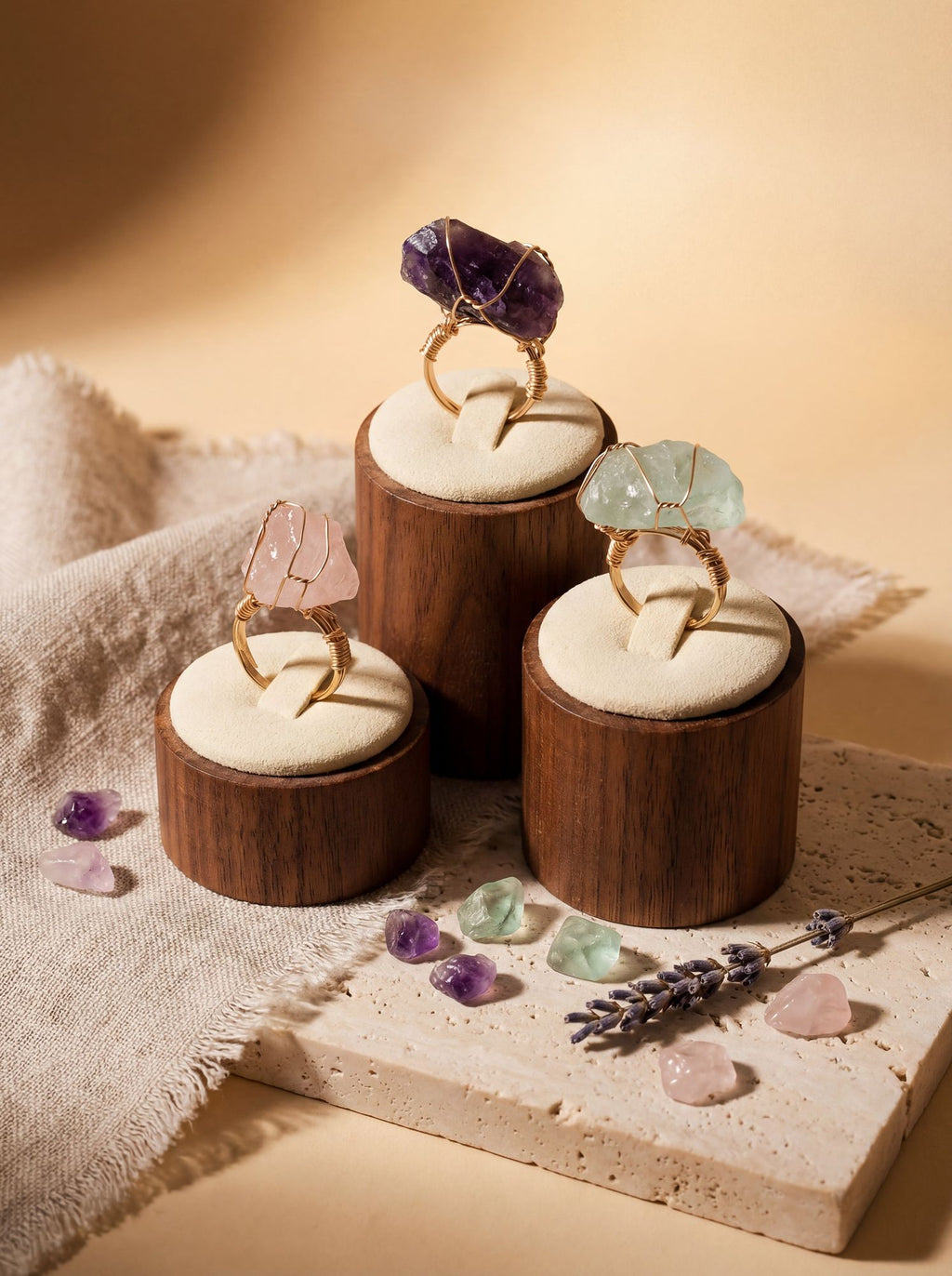 sacred forms – ritual rings-1-Noor For You - aware, sustainable gifting brand focused on natural materials and thoughtful living