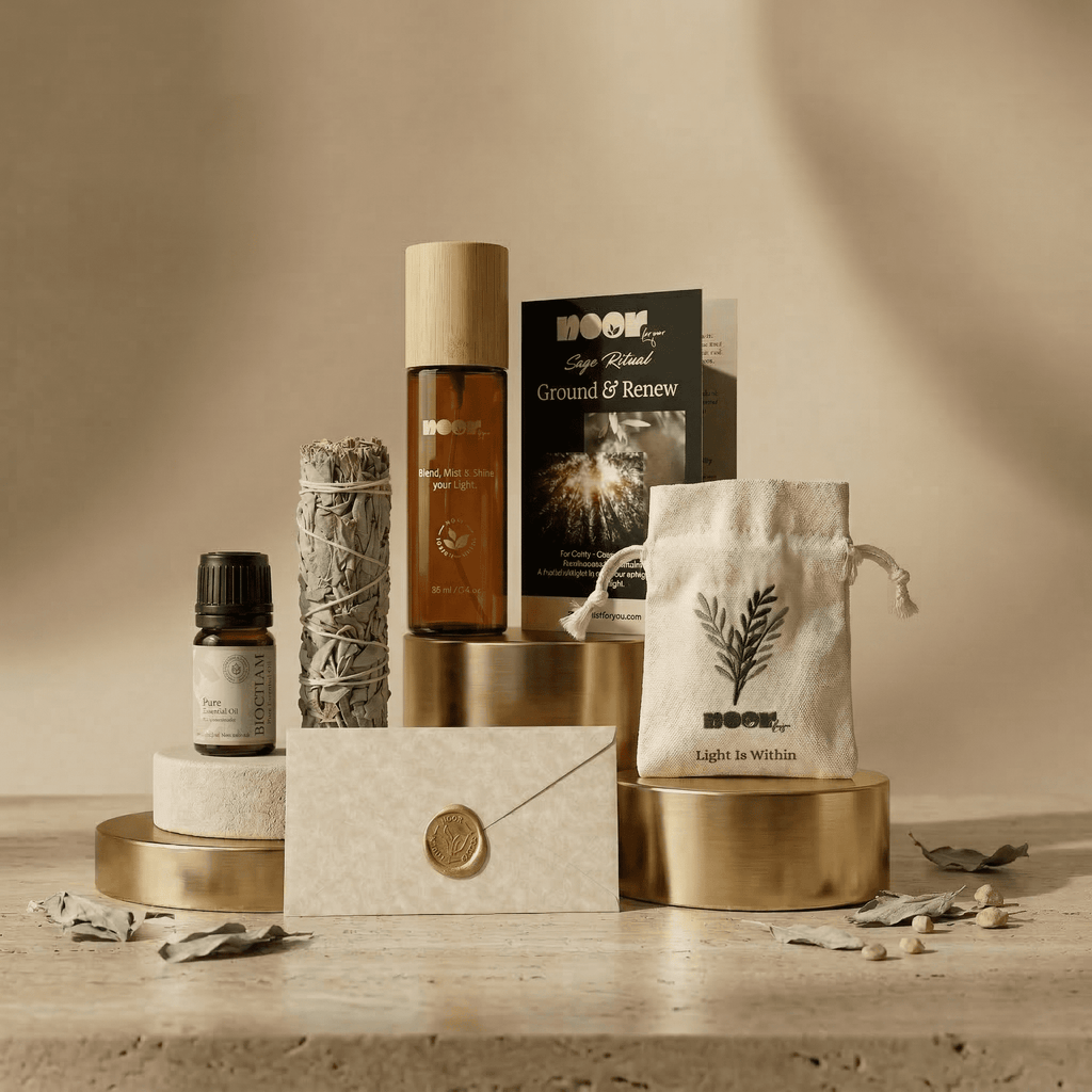 sage release & ground ceremony box-1-Noor For You - aware, sustainable gifting brand focused on natural materials and thoughtful living