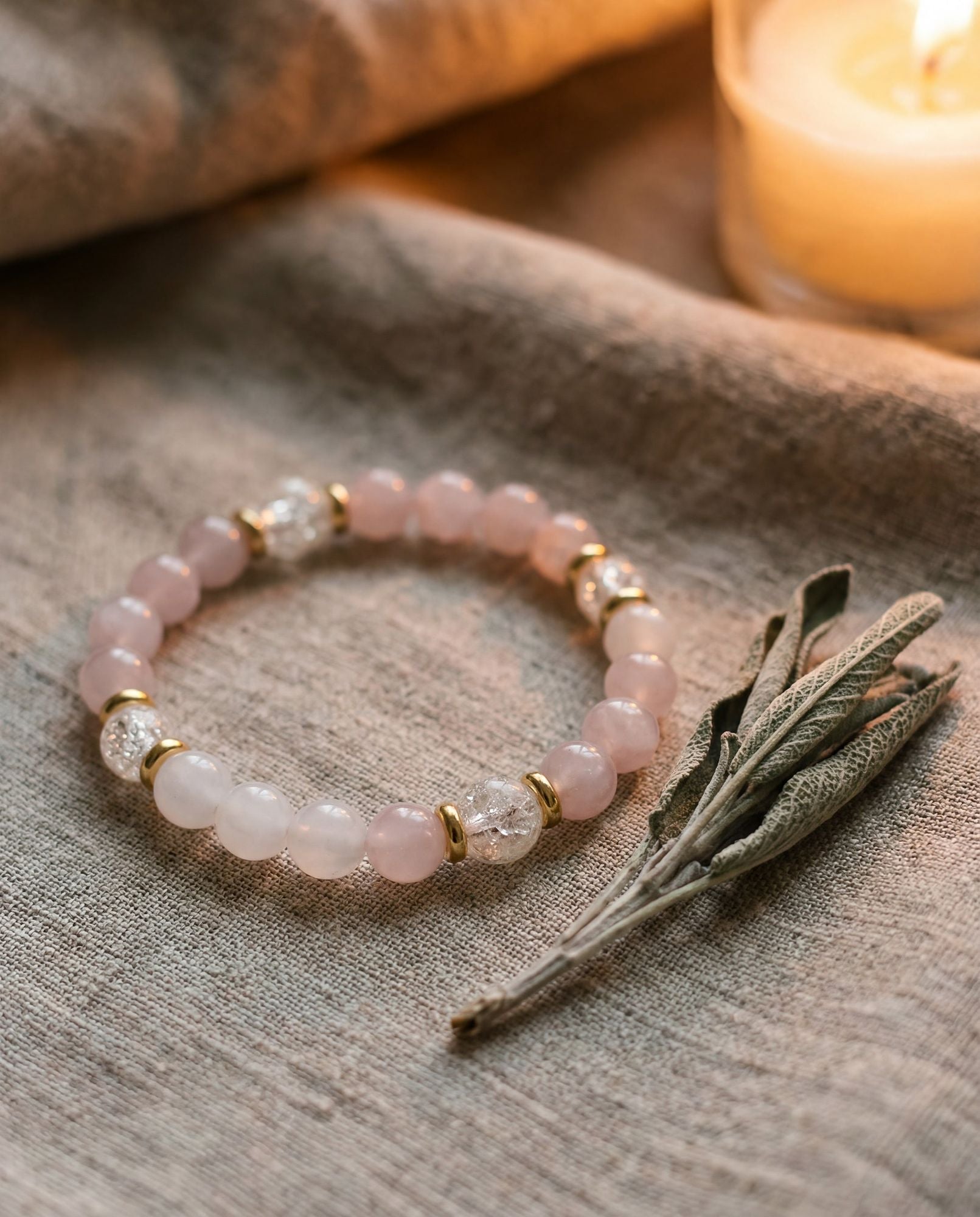soft return – rose quartz-2-Noor For You - aware, sustainable gifting brand focused on natural materials and thoughtful living